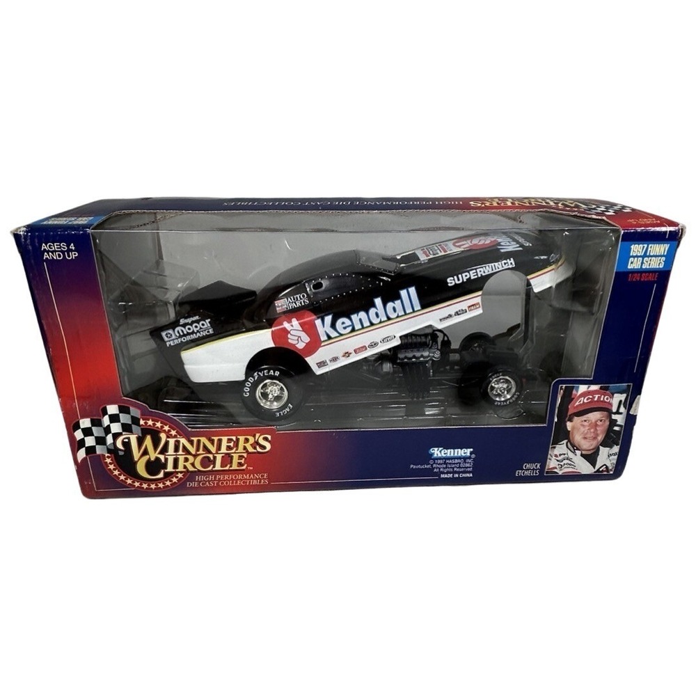 1997 Winners Circle Chuck Etchells Kendall Superwinch Funny Car --‎ 1/24th scale
